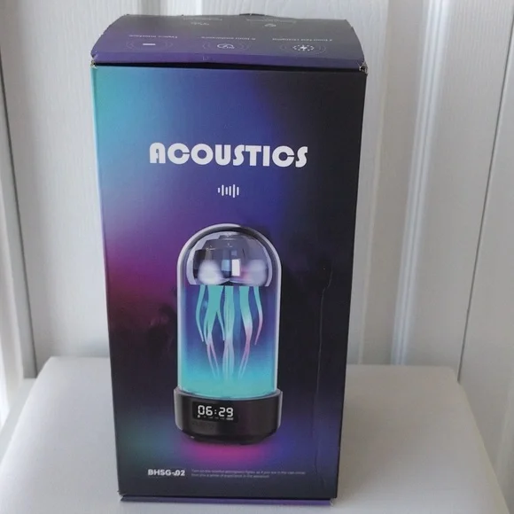Bluetooth Speaker Mechanical Motion Jellyfish Lights - Picture 9 of 16